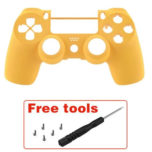 Yellow PS4 Pro сменный контроллер оболочка Крышка Лицевой панели чехол Верхняя для Playstation 4 PRO JDM 040 JDS 040 Dualshock 4 V2 Gen 2th - Цвет: Yellow