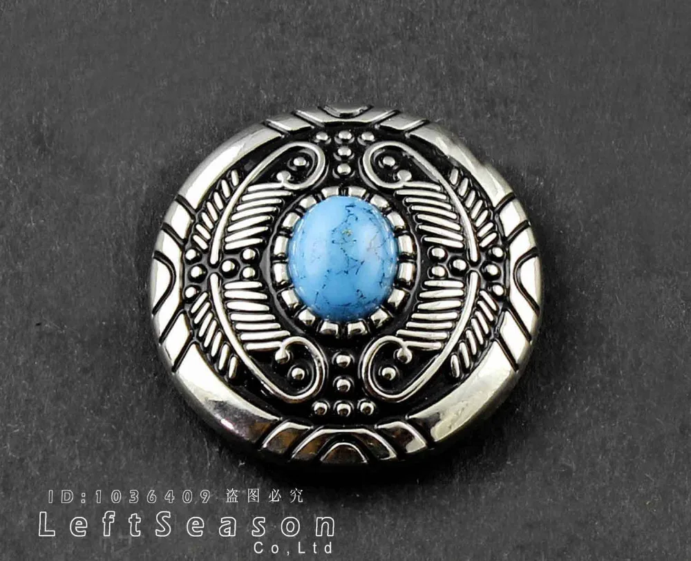 Чехол-бумажник с винтовой спинкой синий каменный Кончо-сумка декоративные