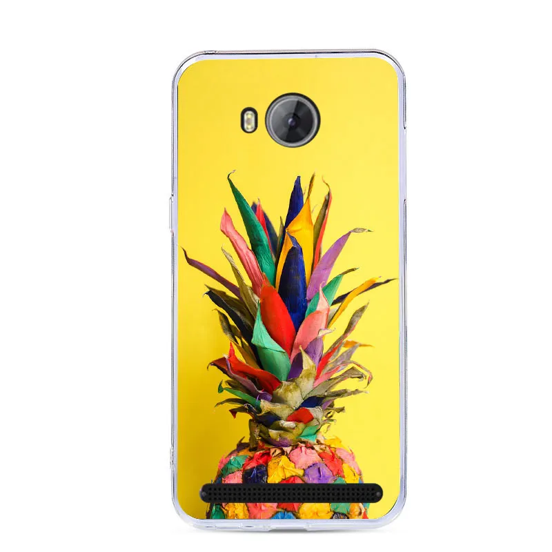 J&ampR Ultra Thin Phone Case For Huawei Y3II Y 3 II Soft Silicon Cover Pattern Y3 2 LUA L21 Cases Cartoon Animals |