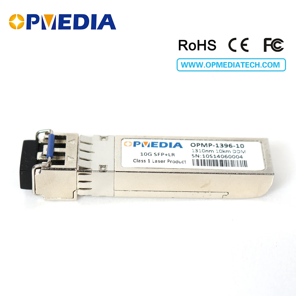 HP Compatible 10GBASE-LR SFP+ transceiver,10G 1310nm 10KM SFP optical module with dual LC connector and DDM