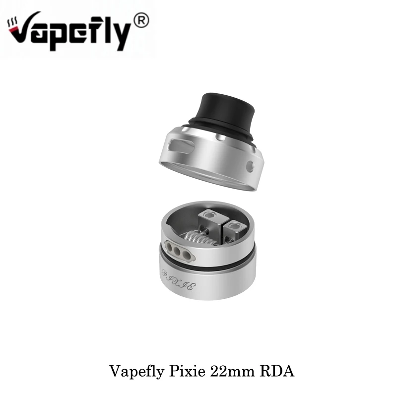 Электронная сигарета Vapefly Pixie 22 мм RDA с одной катушкой сборка 510 нить для Squonker Mod