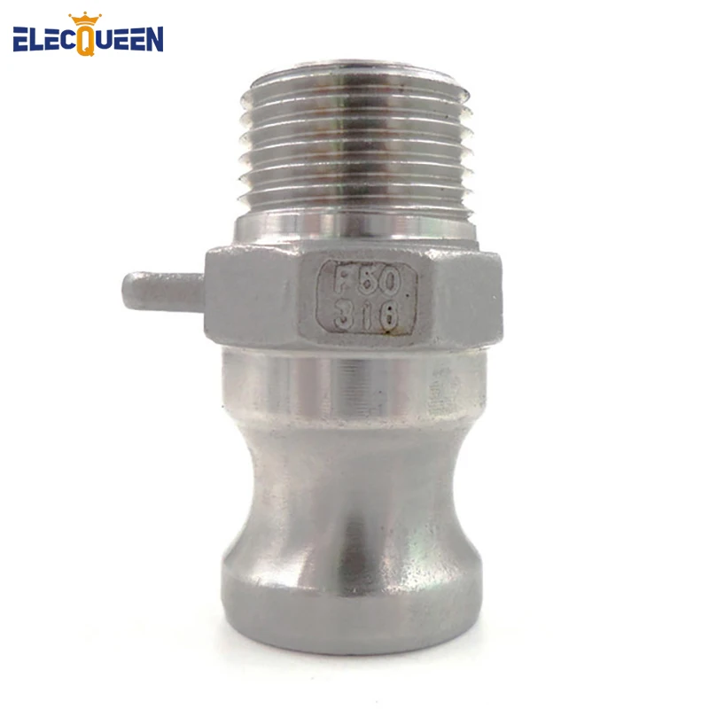 Фото Новый нержавеющий 316 Camlock QD F Тип 1/2 "femle NPT резьбовой ключ быстрое соединение Новый нержавеющий 316 Camlock QD F Тип 1/2 "femle NPT резьбовой ключ быстрое соединение