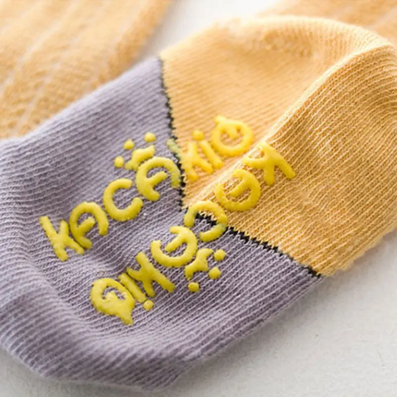 

Baby Boys Girls 0-2Y Kids Cotton Knitted Cute Cartoon Fox Printed Anti Slip Short Stockings Breathable