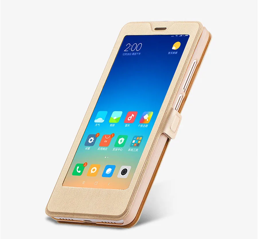 Роскошный чехол для xiaomi redmi 7, redmi 6a, 6 pro, 5 plus, чехол из искусственной кожи с полным окошком для просмотра, откидной Чехол s, чехол для xiaomi redmi 7a, funda