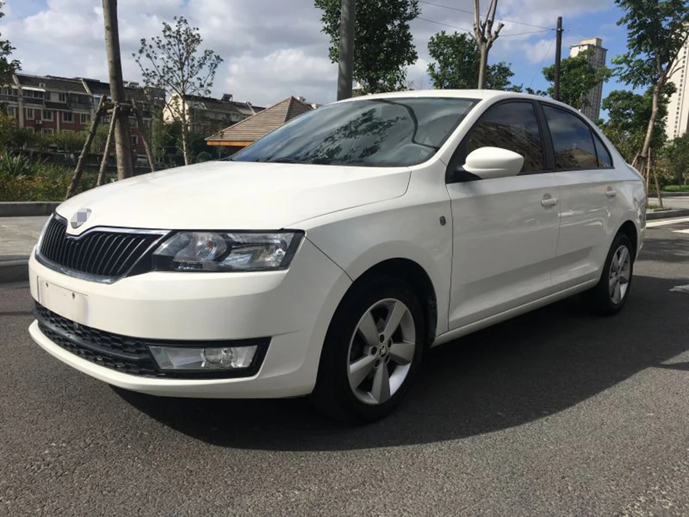 Для Skoda Rapid автомобильные фары прозрачные линзы Авто оболочка Крышка