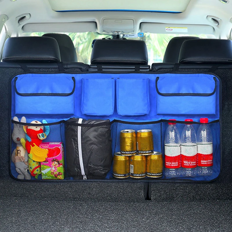 NOCM органайзер для багажника автомобиля Регулируемая сумка хранения заднего