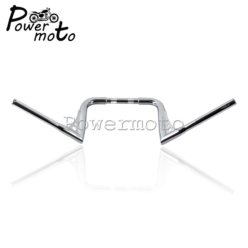 Рукоятка для мотоцикла Chrome 10 дюймов Harley Sportster Touring Softail FLST FXST XL Ширина 32 дюйма