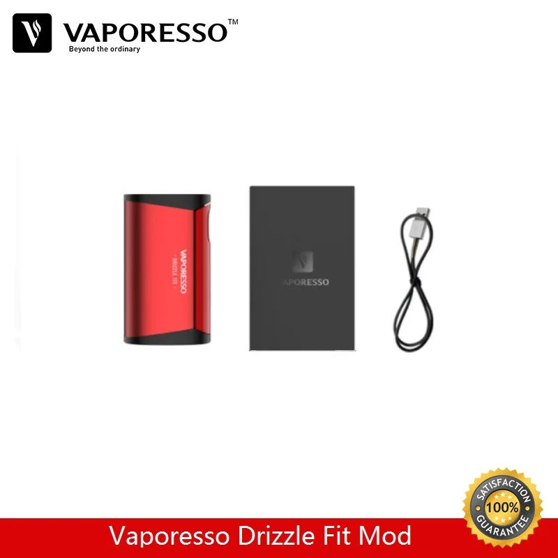 Вейп мод Vaporesso Drizzle Fit Box Mod 40 Вт 1400 мА · ч встроенный аккумулятор подходит для
