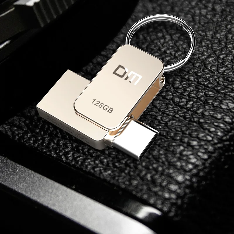 Бесплатная доставка DM PD059 128GB USB C Type OTG флеш накопитель 3 0 для смартфона мини Usb