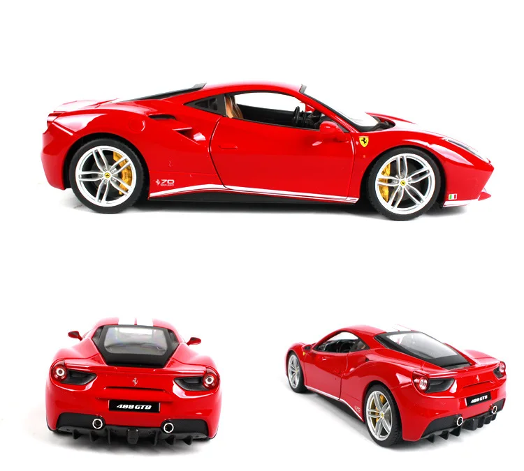 Модели спортивных автомобилей литые под давлением в масштабе 1:18 статические