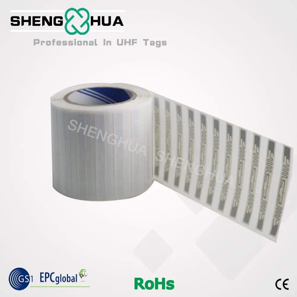 

2000pcs/roll All New On-metal Self Adhesive Tags With 10 feet UHF Passive RFID Labels Roll Sticker