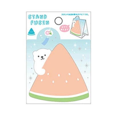 1 x polar bear shell stand memo pad клейкая бумага для заметок наклейка кавайный блокнот канцелярские принадлежности pepalaria офисные школьные принадлежности - Цвет: 05