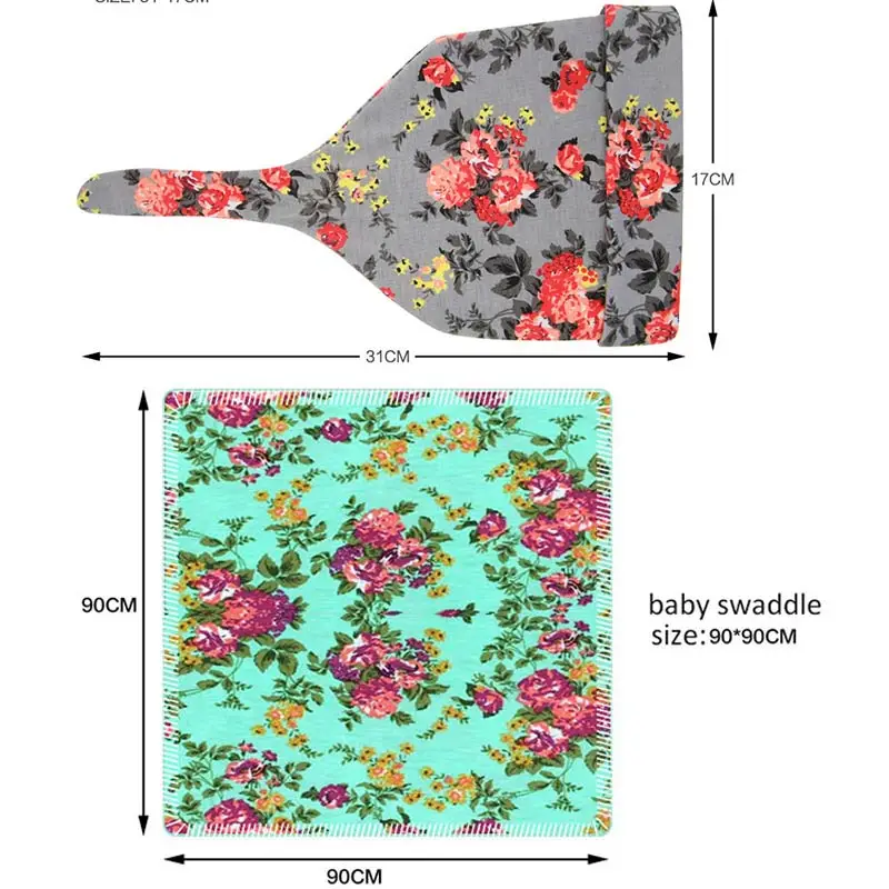 Набор пеленок для детских шляп Хлопковое одеяло новорожденных мягкое фотосессий