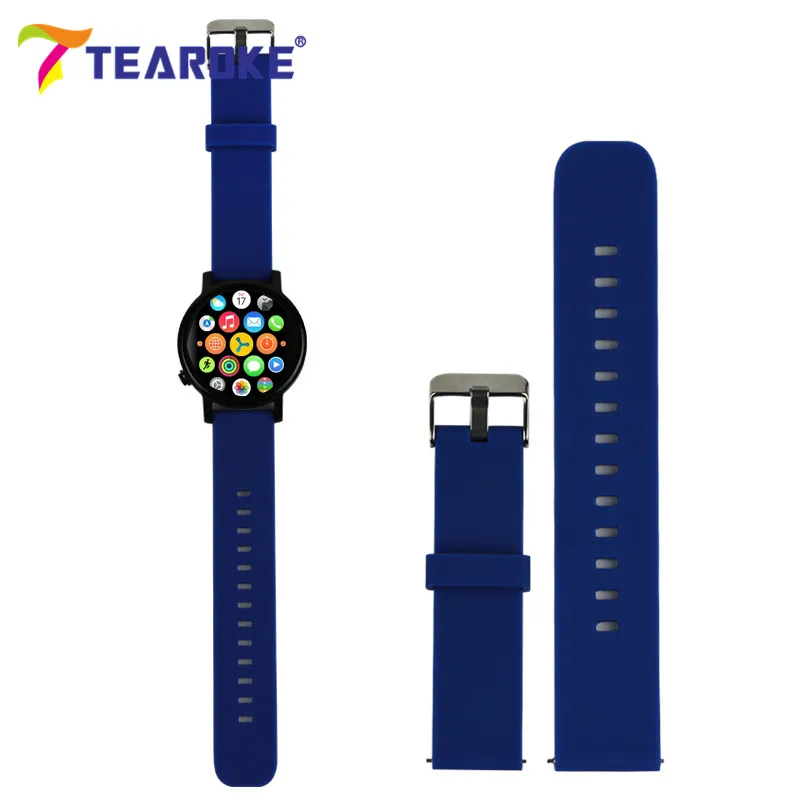 20 мм силиконовый ремешок для часов samsung gear Sport/S2 классический быстросъемный сменный Браслет ремешок для умных часов R732