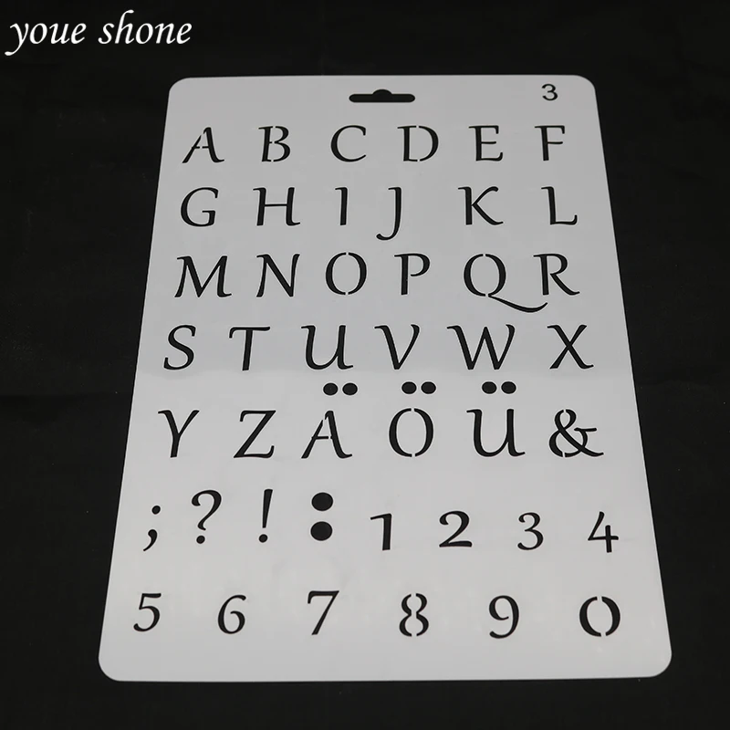 1 шт. 26 букв 0 9 цифр форма для торта ПЭТ Материал буквенно цифровой помадки формы