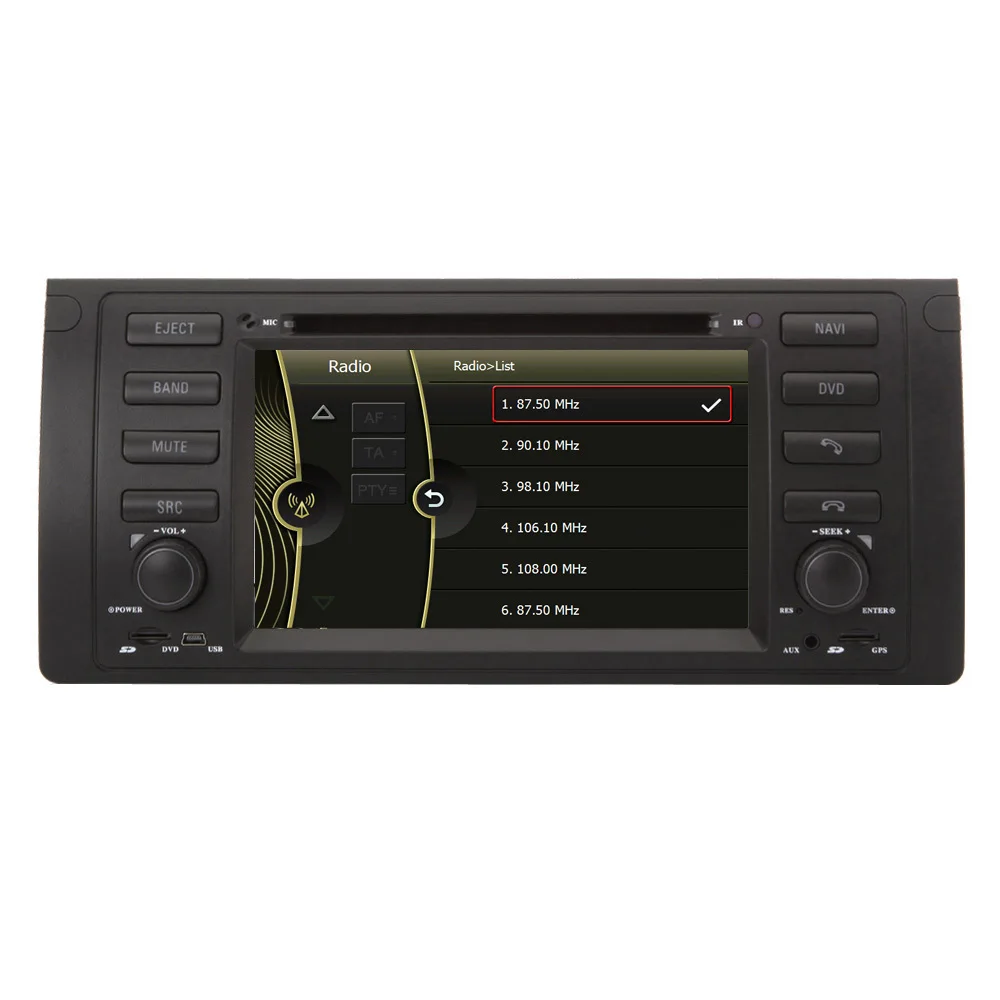Rupse Dvd-плеер Автомобиля с GPS Навигационная система 7 Дюймов HD Сенсорный Экран для