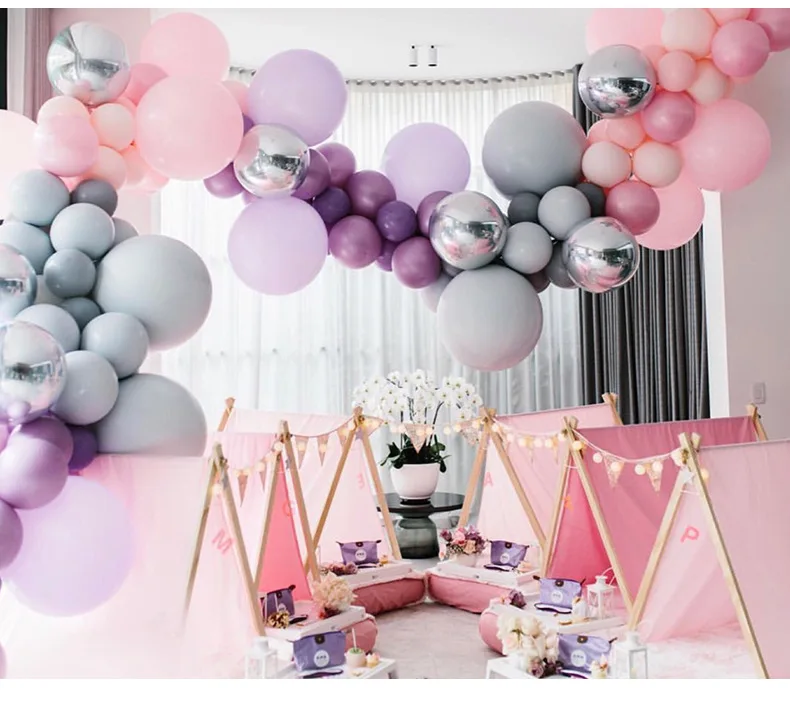 Single Double Hole Clear Balloon Decor Strip Arch Garland Ballon Wedding Birthday Party Clips Pump Glue Balloon Accessories