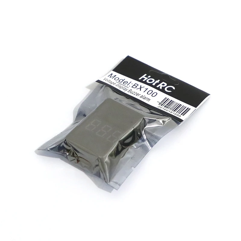 

New HotRc BX100 1-8S Lipo Battery Voltage Tester/ Low Voltage Buzzer Alarm/ Battery Voltage Checker with Dual Speakers