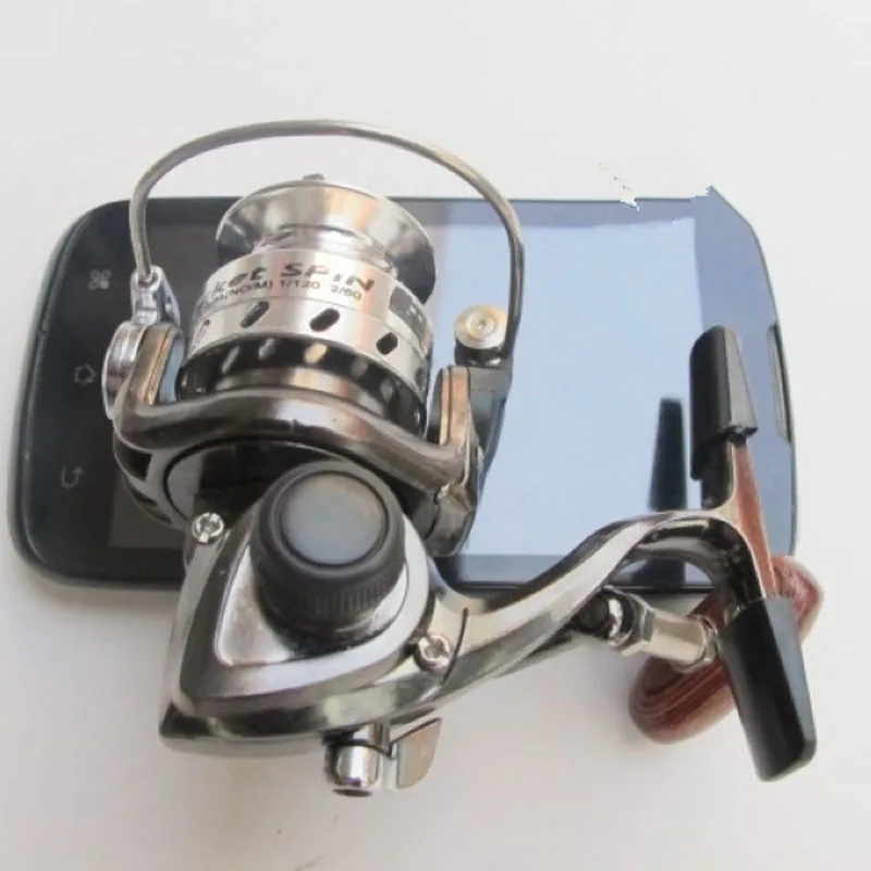 

Full Metal Winter Shore Fishing Reels World Smallest Mini Spinning Reel 1 Precise Ball Bearing