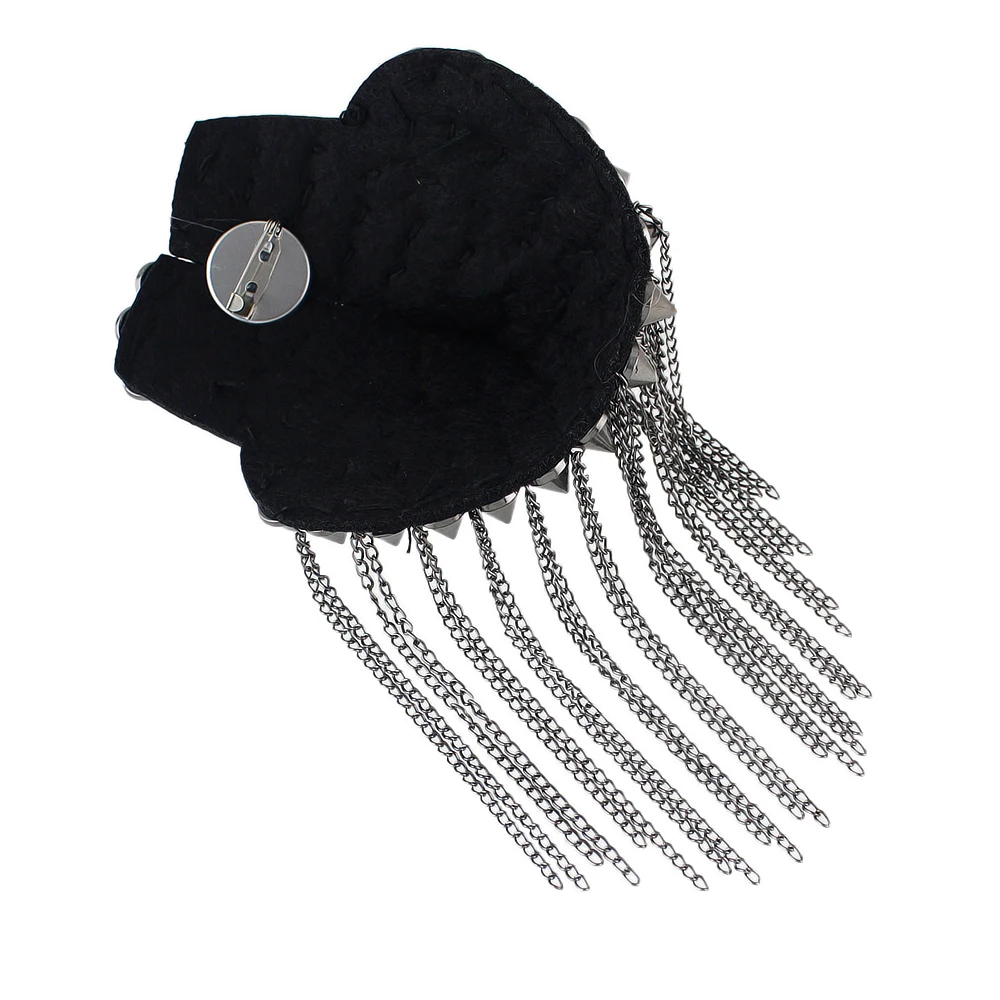 1 шт. Мода элемент всплеск в стиле панк Ленточки брошь/плеча совета ювелирные