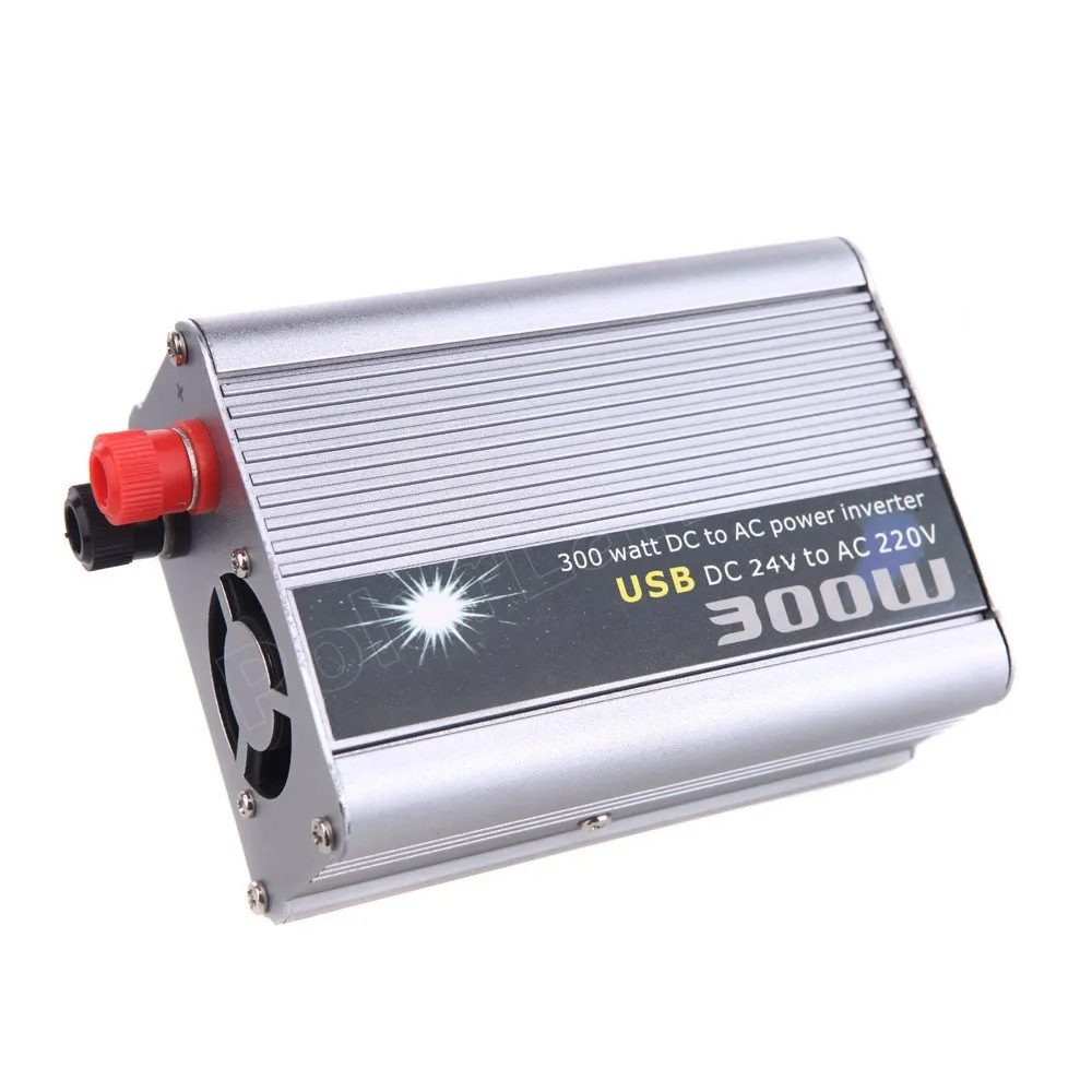 Портативный автомобильный преобразователь напряжения USB 24 в пост. Тока