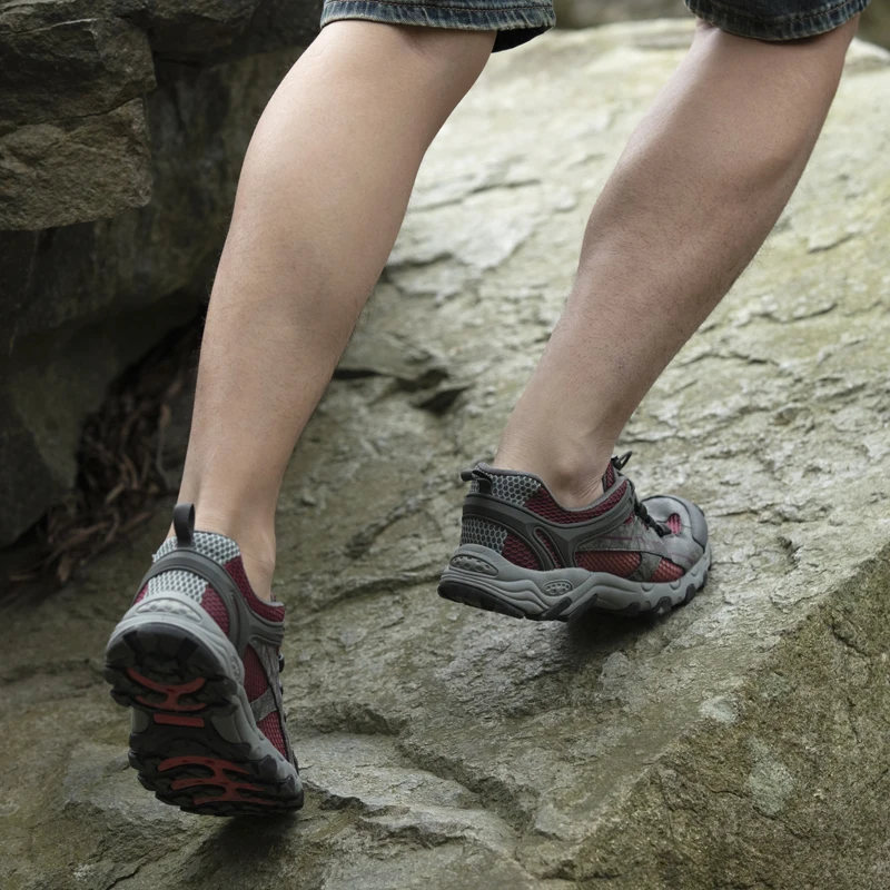 

MAISMODA 2019 Hot Sale Men Women Hiking Shoes Breathable Outdoor Mountain Trekking Trail Water Shoes Non-slip YL564