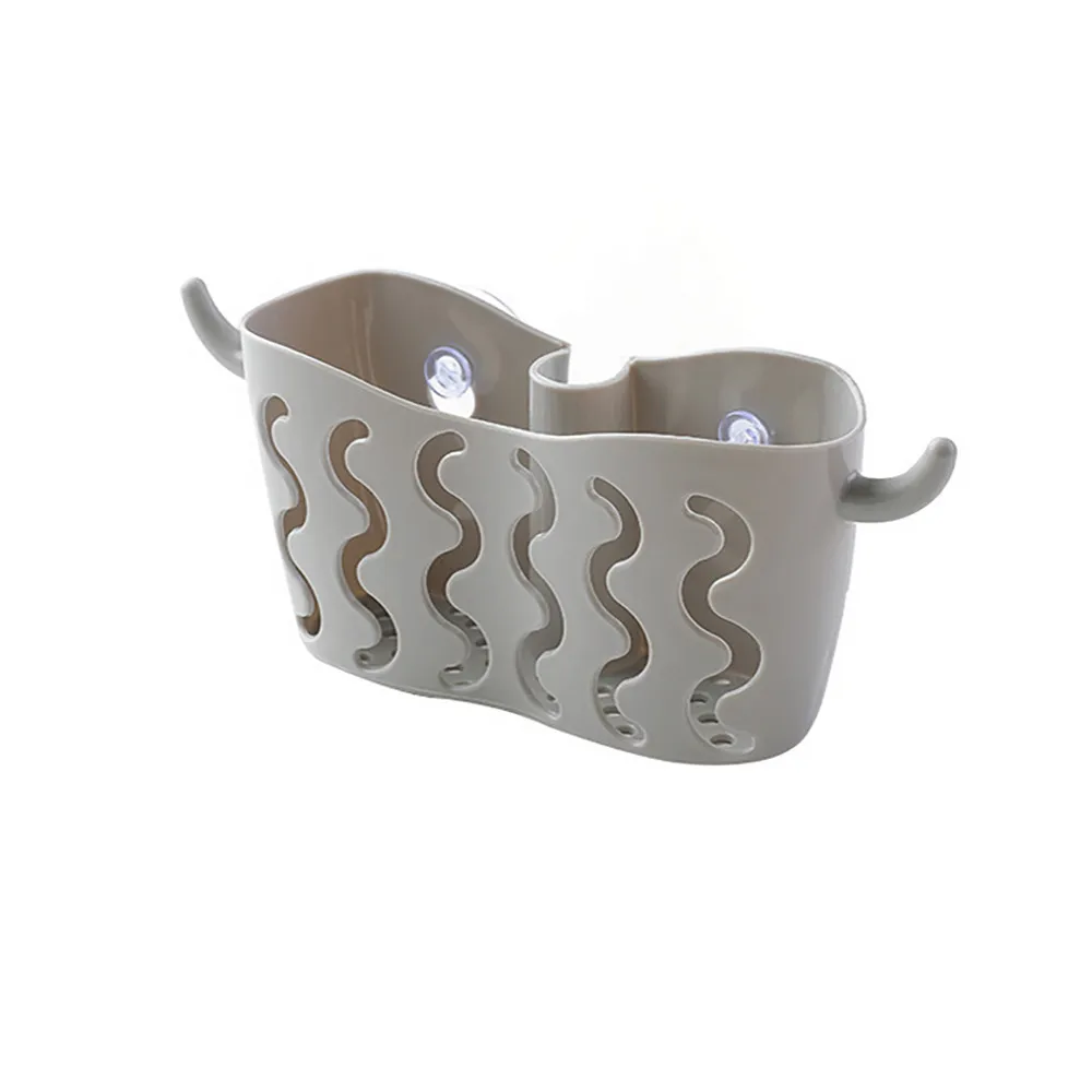 Карман на присоске для кухонной губки полезный держатель из ПП резины с