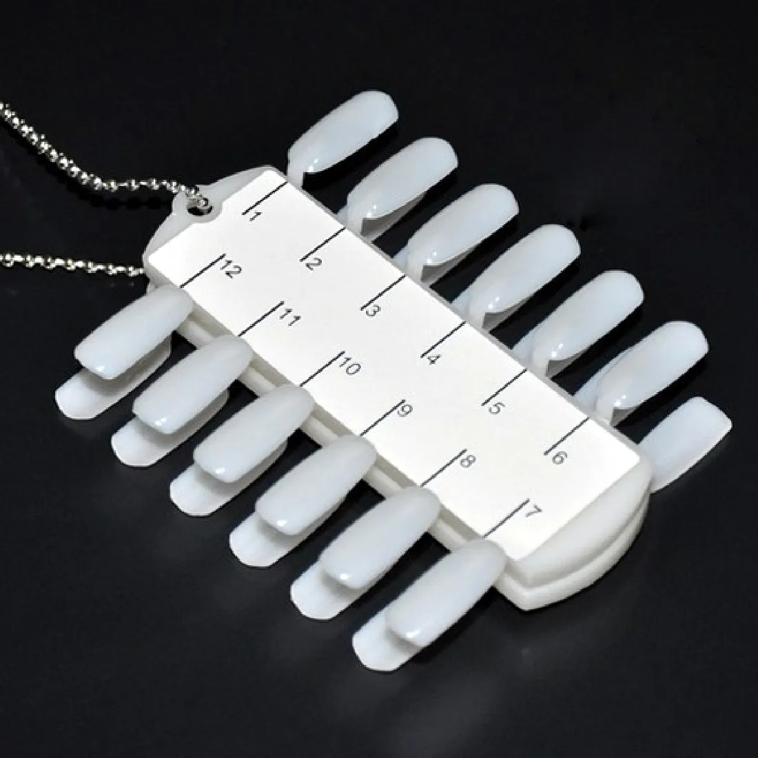 Акриловый салонный лак для ногтей 24 наконечника УФ-гель-дисплей ложные