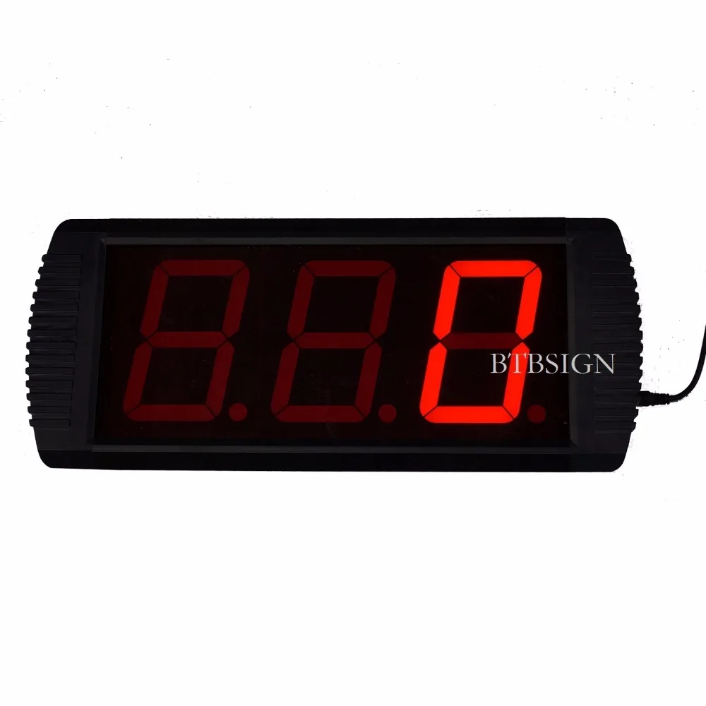 4'' Large LED Countdown Event Timer Count Down/up Special Up To 999Days | Дом и сад