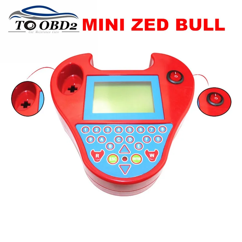 Умная версия высокоскоростная Мини Zed Bull V508 Многоязычная поддержка нескольких автомобилей ключ клон ZedBull автоматический ключ программист Zed-Bull