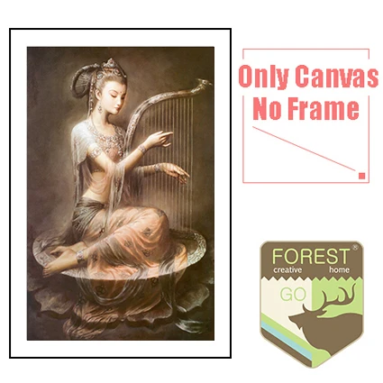 Buddha Painting Будда Искусство Холст стены Искусство будда картина пейзаж холст живопись Современная Гостиная Декоративная Настенная картина - Цвет: Buddha Painting