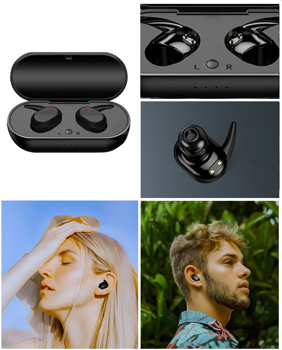 YOU FIRST X26T Bluetooth наушники 5,0 TWS стерео беспроводные наушники сенсорное управление Bluetooth 5,0 Беспроводные наушники с микрофоном