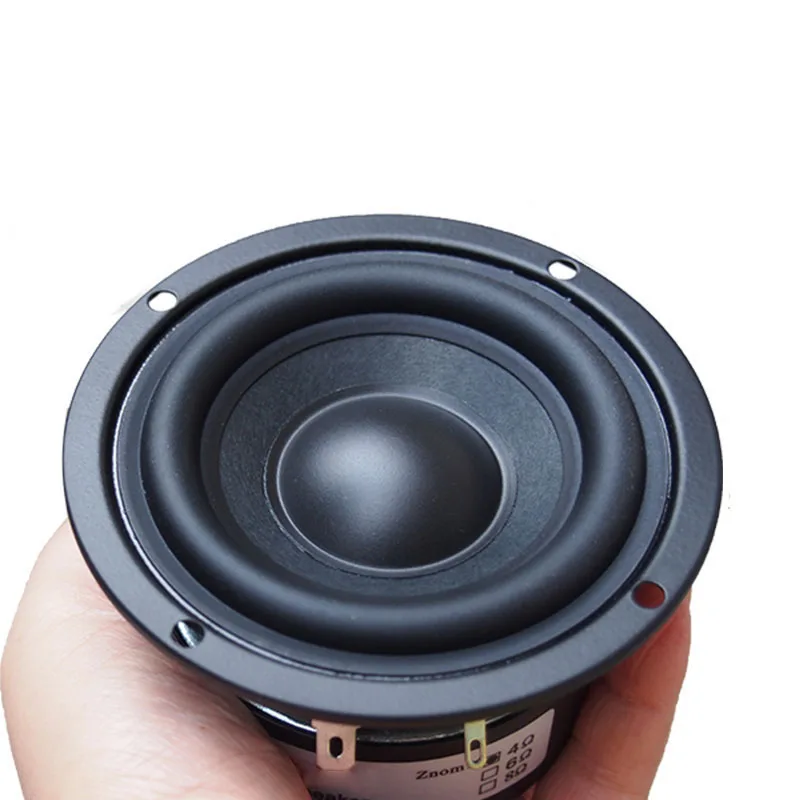 3 5 &quotдюймов 89 мм 4ohm 8ohm 25 Вт двойной Магнитный динамик Hifi аудио сабвуфер