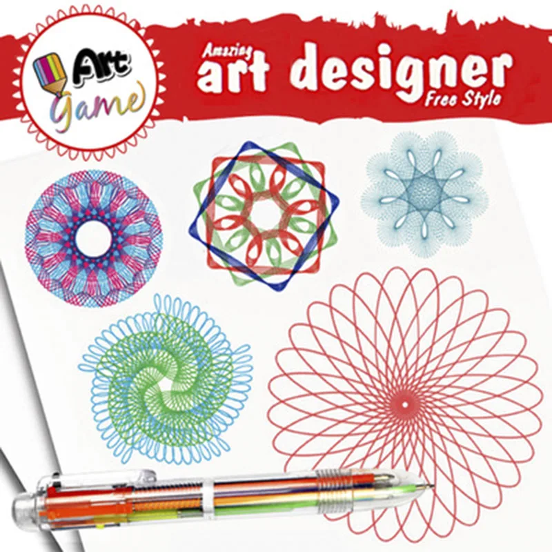 Изысканная креативная графическая многофункциональная линейка геометрические