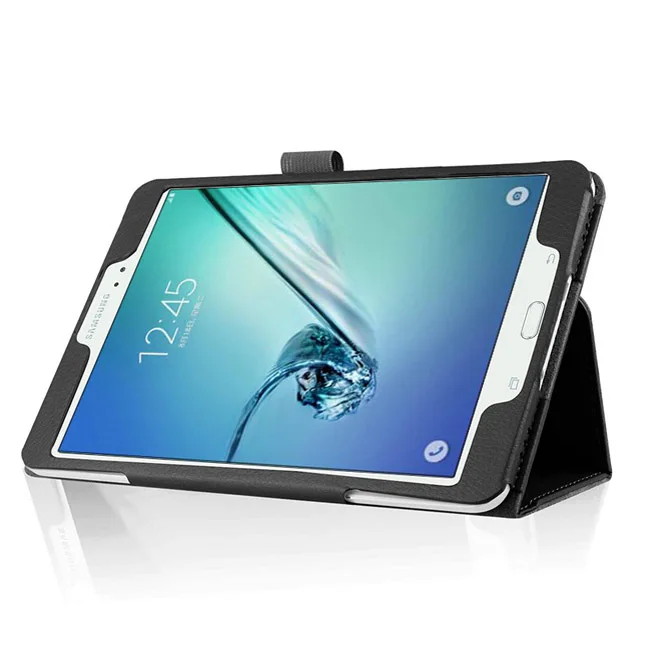 Чехол-подставка из искусственной кожи в стиле личи для Samsung Galaxy Tab S2 T710 T715 8 дюймов |
