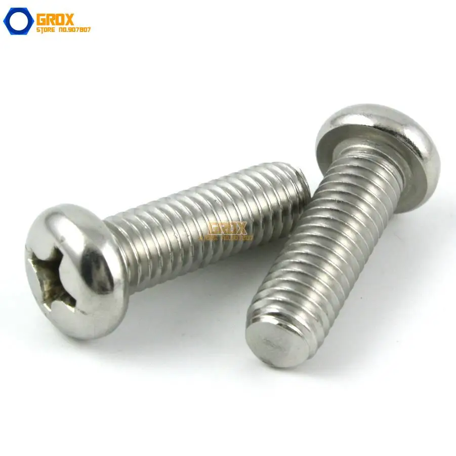 

M3 316 Stainless Steel Phillips Pan Head Machine Screw Marine Grade