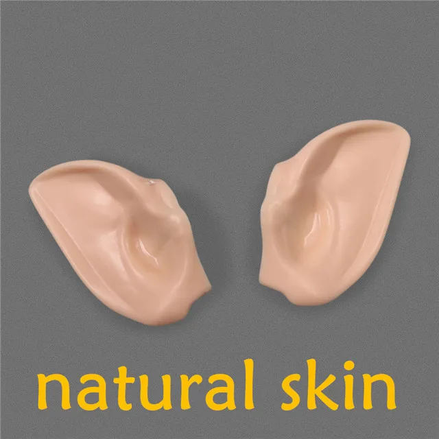 natural skin Blyth кукла ледяная игрушка уши игрушка белый натуральный загар темная и супер черная кожа, только уши без куклы - Цвет: natural skin