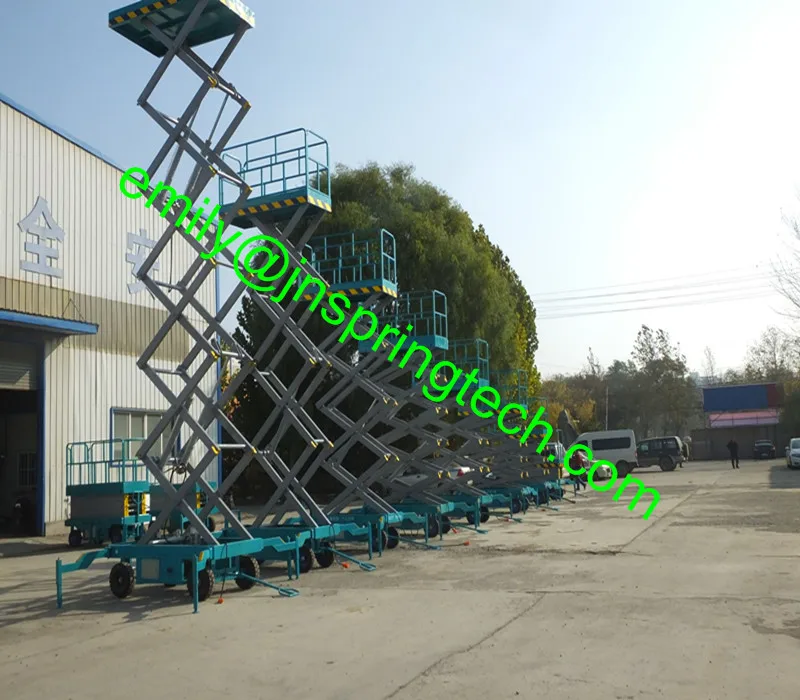 10m 300kg electric scissor lift platform for cargo | Car Jacks &amp Lifting Equipment