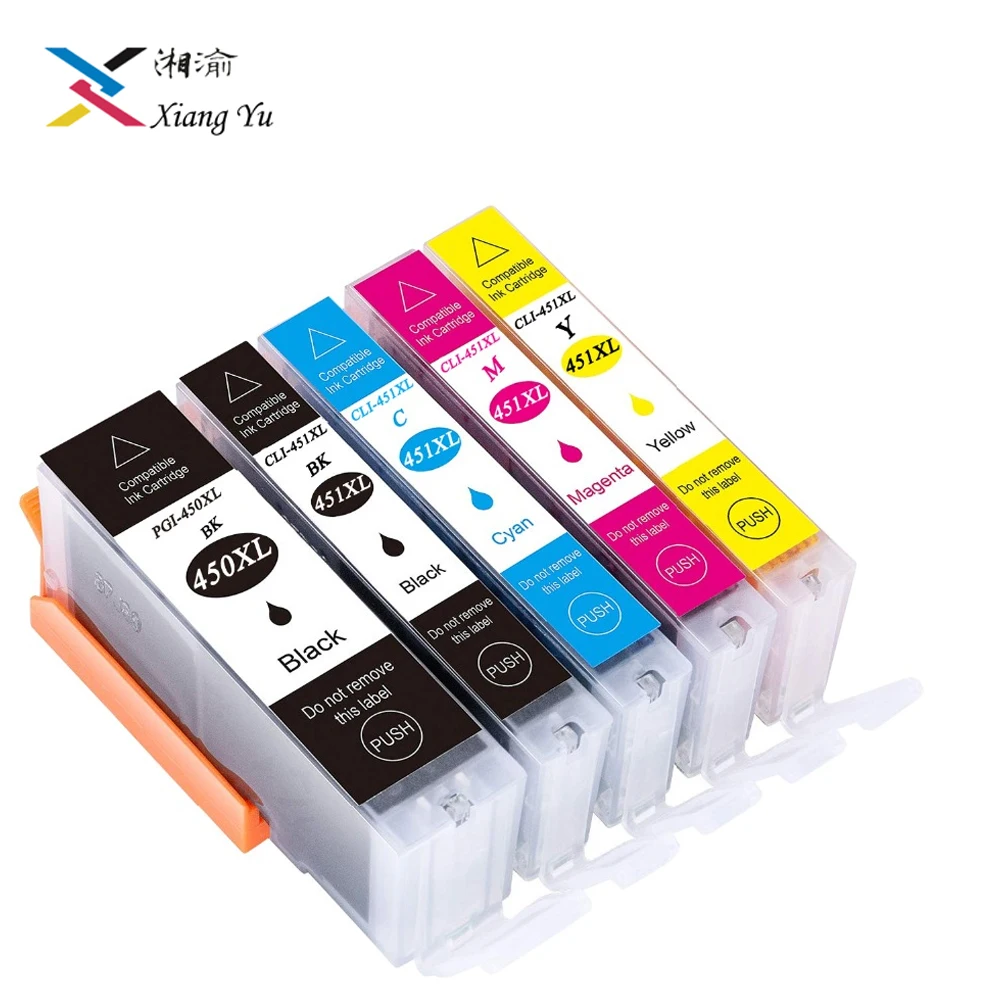 5PK PGI 450 CLI 451 чернильный картридж для фотографий CANON PIXMA MG5440 MG5540 MG6440 Ip7240 MX924 IX6540 IX6840