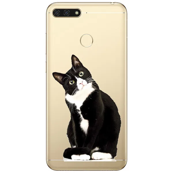 10 Для huawei Honor 7C чехол 5," Мягкий ТПУ силиконовый бампер на Honor 7C чехол s для huawei Honor 7C AUM-L41 чехол для телефона задняя крышка - Цвет: 10