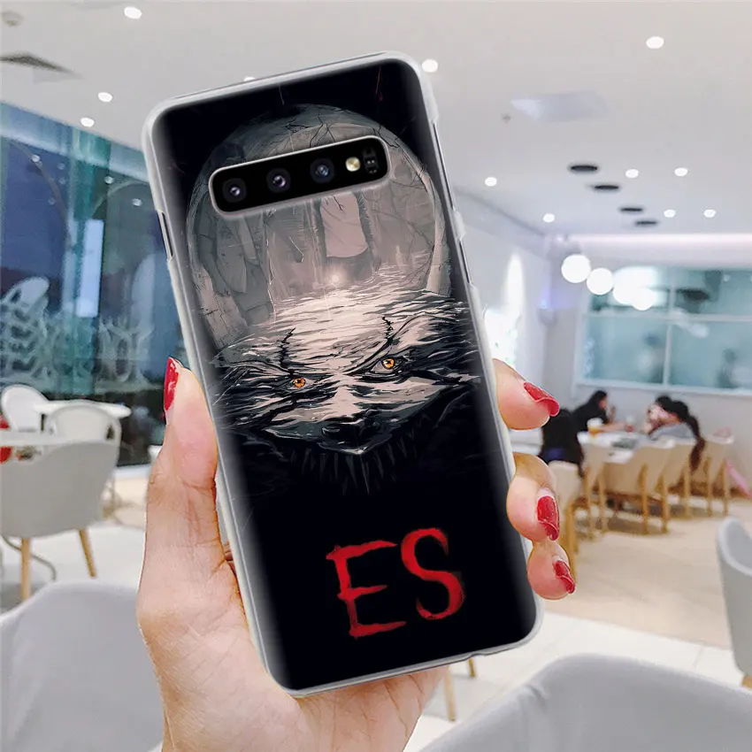 Джокера клоун ужас чехол для телефона для samsung Galaxy S10e S10 плюс S7 S8 S9 Plus, Note 8, 9, 10, плюс M10 M20 M30 жесткий чехол Coque