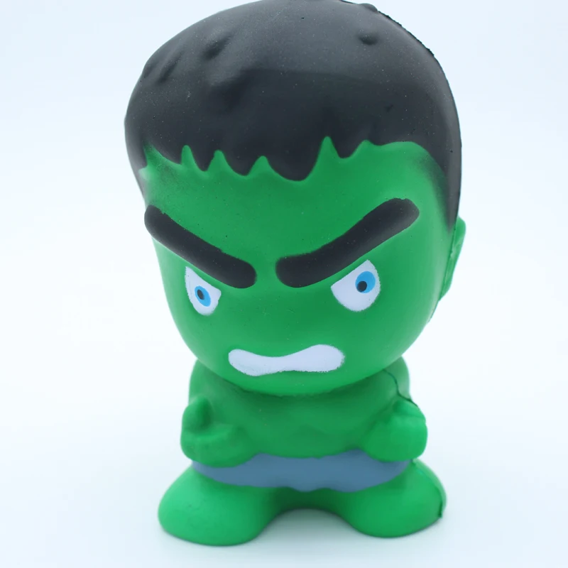 Супер герой мягкий медленно поднимающийся сквиш игрушка Jumbo Squeeze игрушки для снятия стресса для детей дропшиппинг