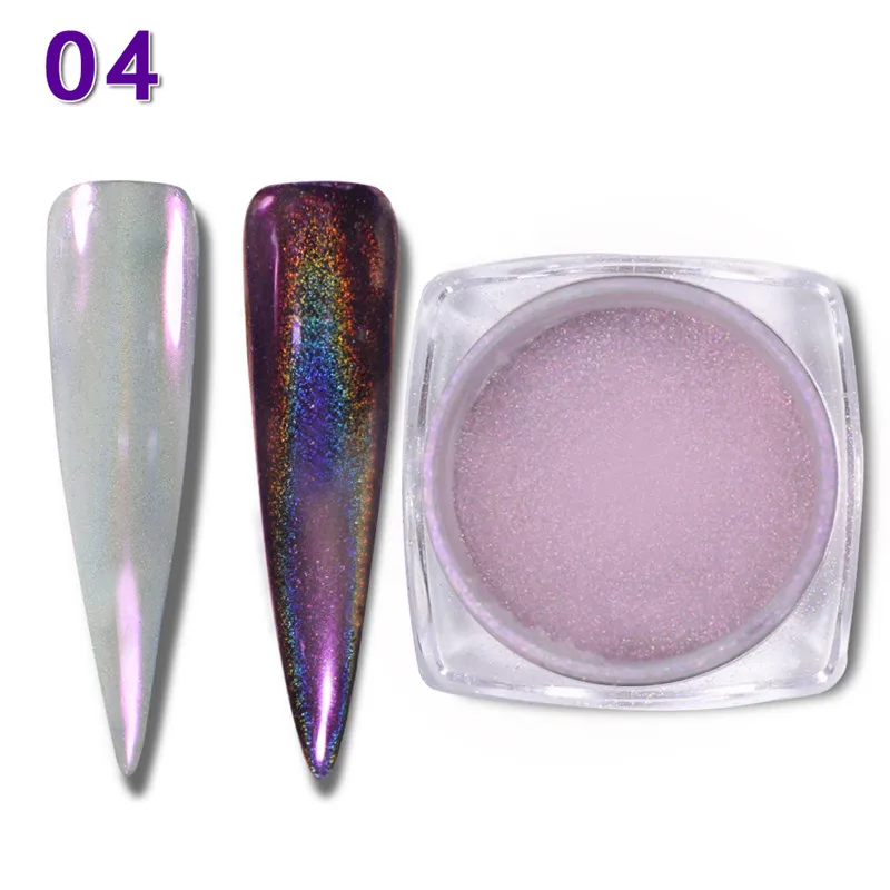 04 BeautyBigBang 0,2 г блеск для ногтей мерцающий жемчуг русалки пигмент Блестящий лазер оболочка Мерцающий Порошок маникюр Дизайн ногтей украшение - Цвет: 04