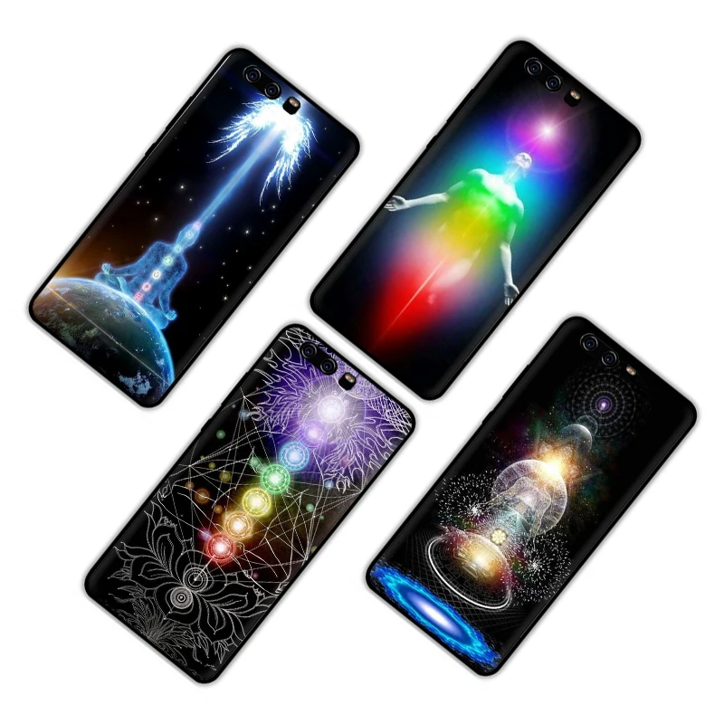 Мандала чакра настаивать Йога мягкий силиконовый телефон чехол для Huawei P8 P9 Lite Mini P10 P20 P30 Lite Pro P Smart Z Plus