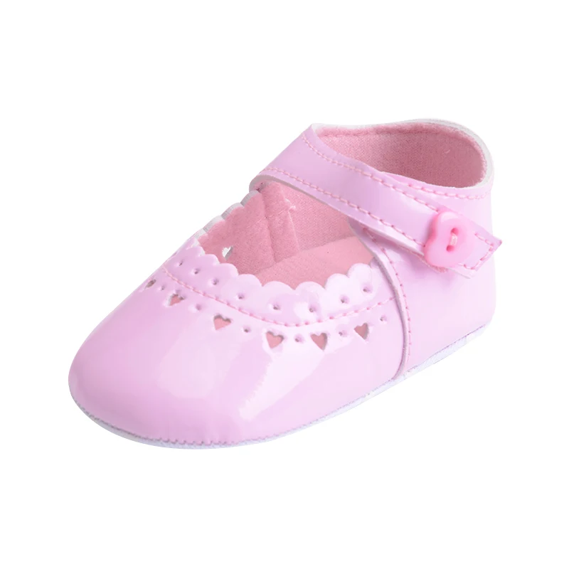 Обувь для малышей младенцев мальчиков и девочек с узором в виде сердца из
