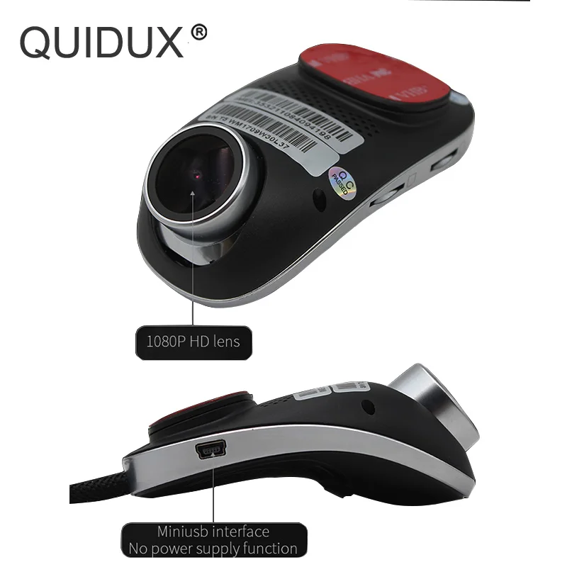 3G видеорегистратор Android GPS ADAS Двойной объектив Автомобильный с функцией ночного