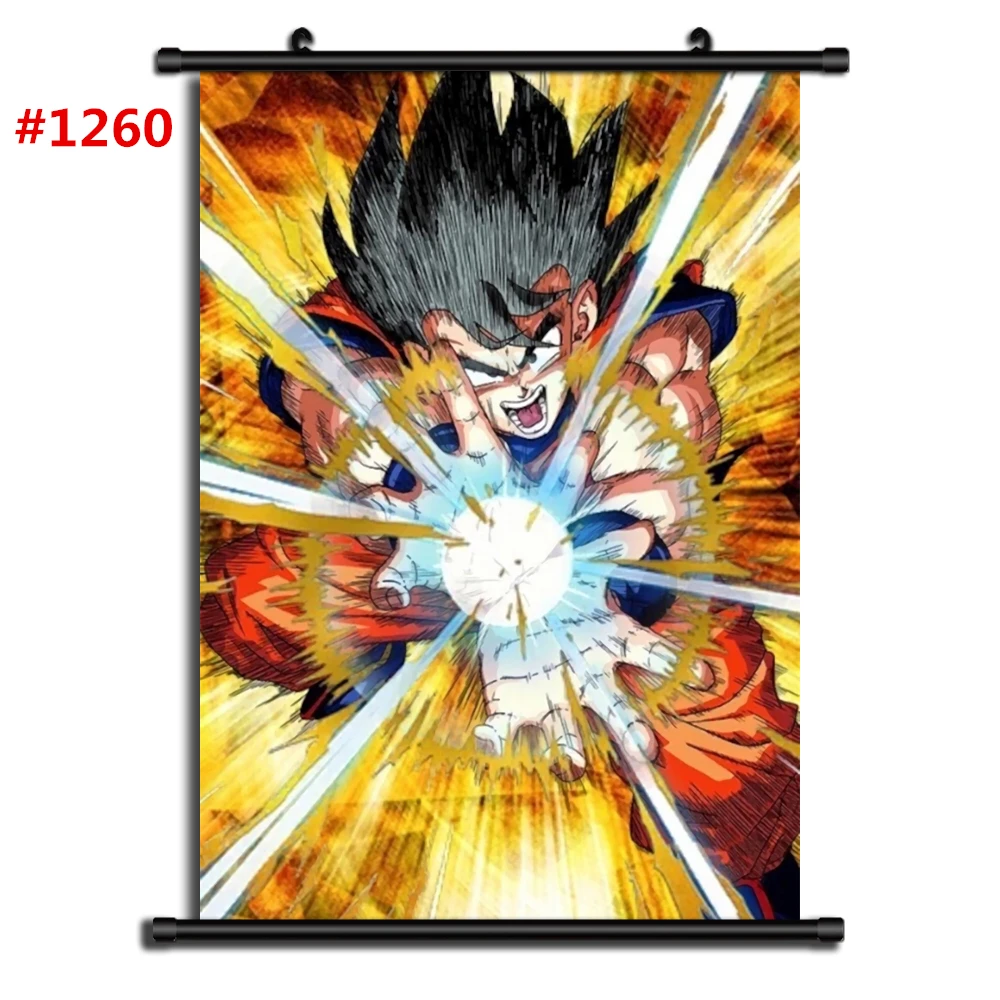 1260 Dragon Ball Аниме Манга настенный плакат свиток - Цвет: 1260