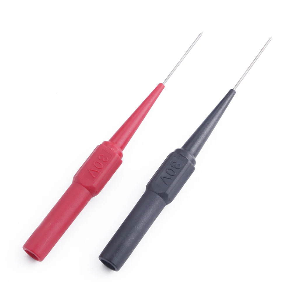 2X мультиметр тестовый провод расширение назад зонды острые иглы Micro Pin для банана