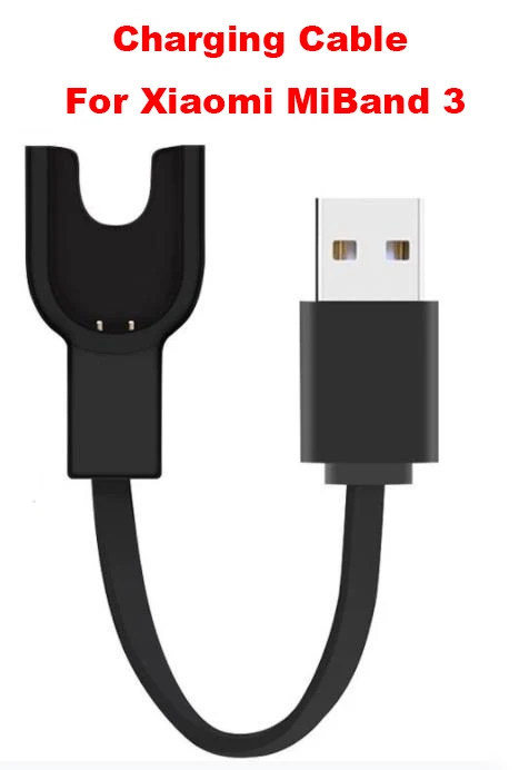 Charging Cable Камуфляжный ремешок mi band 3 для xiaomi mi3 умный браслет pulseira для mi band 3 сменные силиконовые аксессуары - Color: Charging Cable