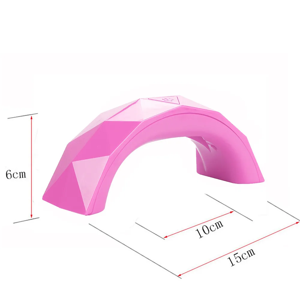 Сушилки для ногтей 9 Вт Светодиодная УФ лампа Сушилка легкая маникюрный гель с